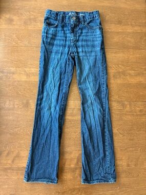 The Children's Place Kids Bootcut Jeans - Dark Blue Denim
